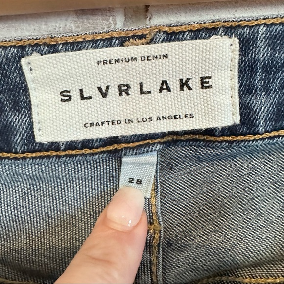 SLVRLAKE Lou Lou jeans size 28 - Picture 2 of 6